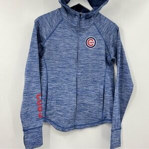 General Merchandise Chicago Cubs Full Zip Up Sweater/Jacket Size Medium